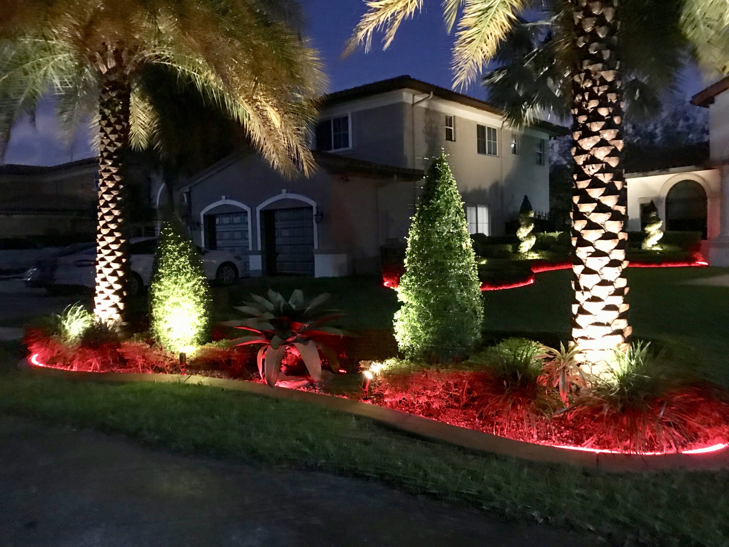 Landscaping LED lights Universal 7 Elements